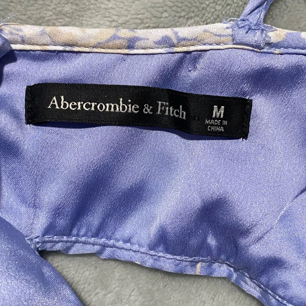 Abercrombie & Fitch Blue Floral Maxi Dress